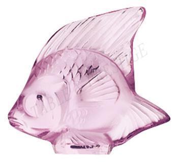 Cachet Poisson Rose - Lalique